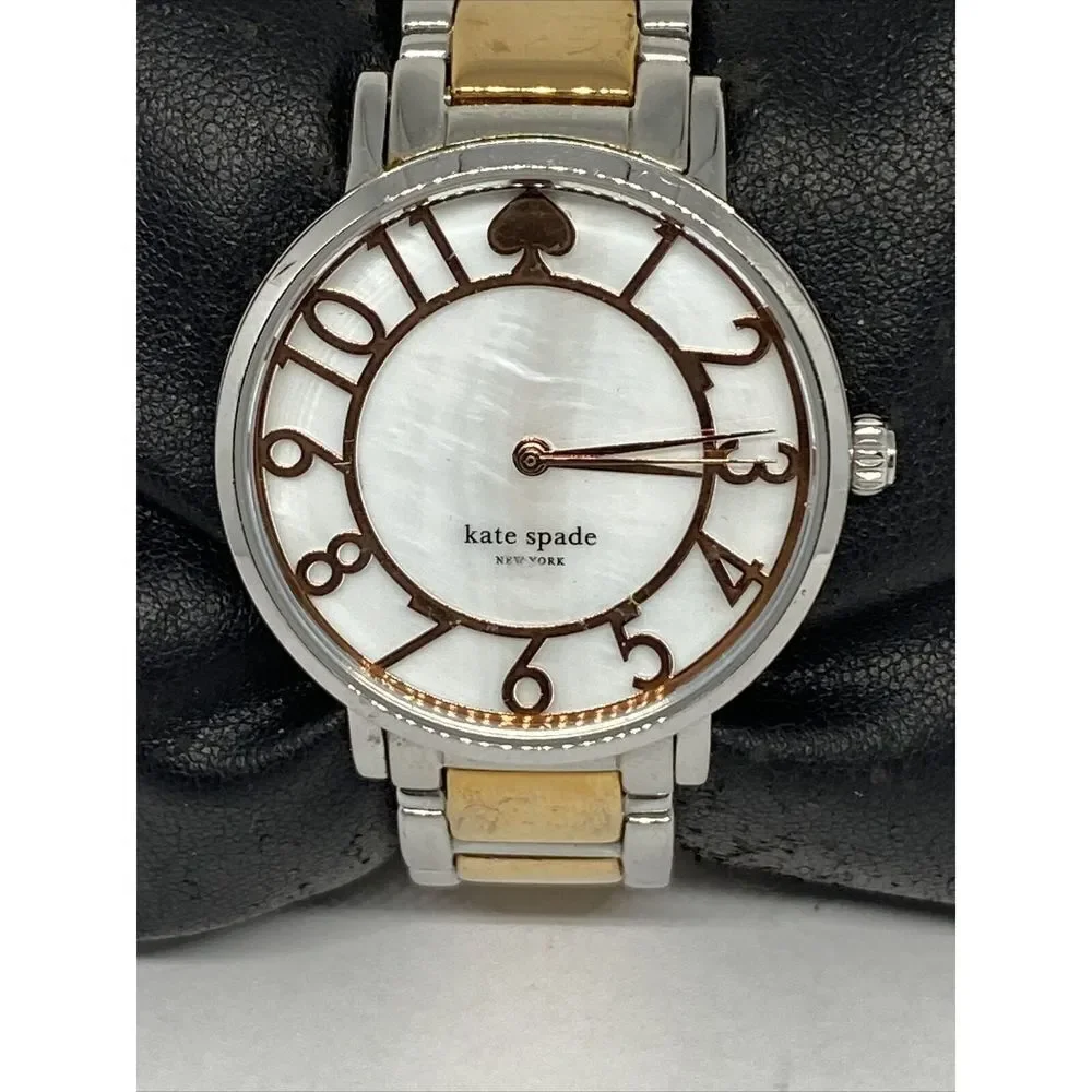 Kate Spade New York 0782 Women Two Tone Stainless Steel Analog Wrist Watch MP573